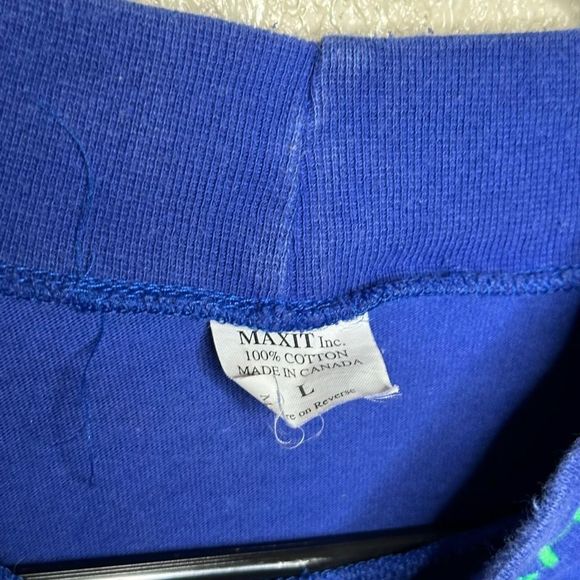 Vintage Seattle Seahawks Cowl Neck Long Sleeve Shirt Large - Picture 6 of 6